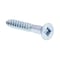 Prime-Line Wood Screw, Flat Head, Square Drive No. 6 X 1in Zinc Plated Steel 50PK 9201701 - alternate 1